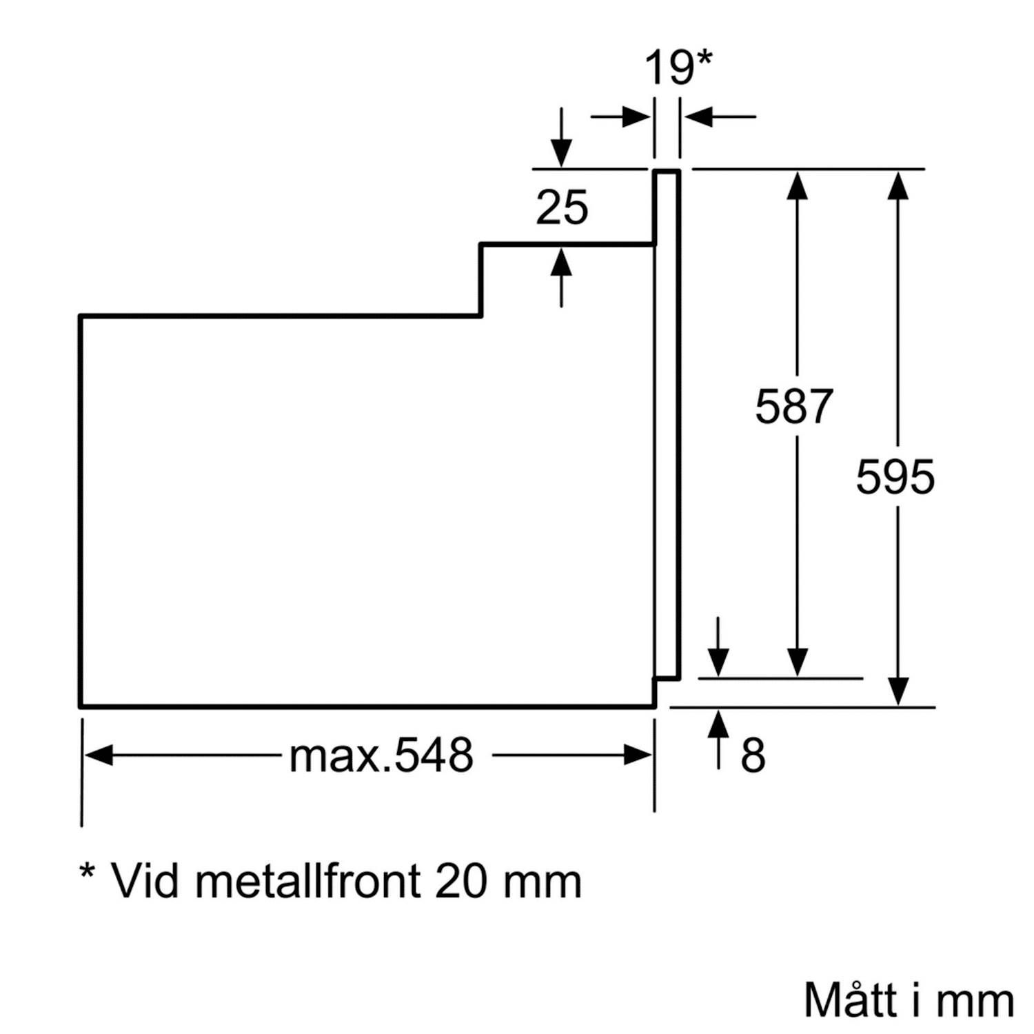 Bosch Indbygningsovn HBF010BR1S - Billede 8